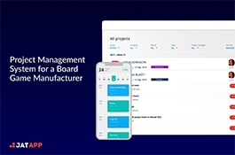 Project Management System for a Board Game Company